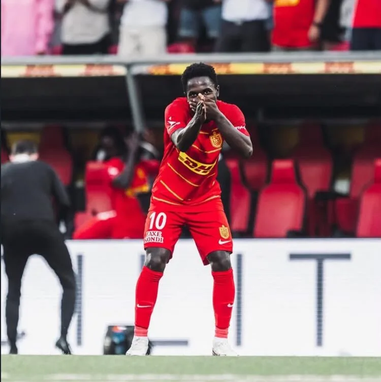 Prince Amoako Jnr scores as Nordsjaelland cruise past GAIS in Conference League qualifier