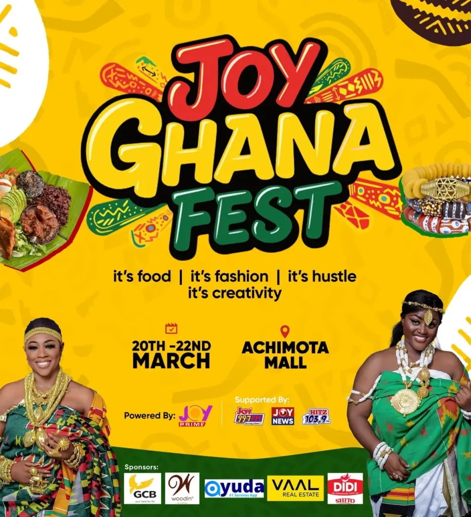 2026 Joy Ghana Fest starts from Friday March 20