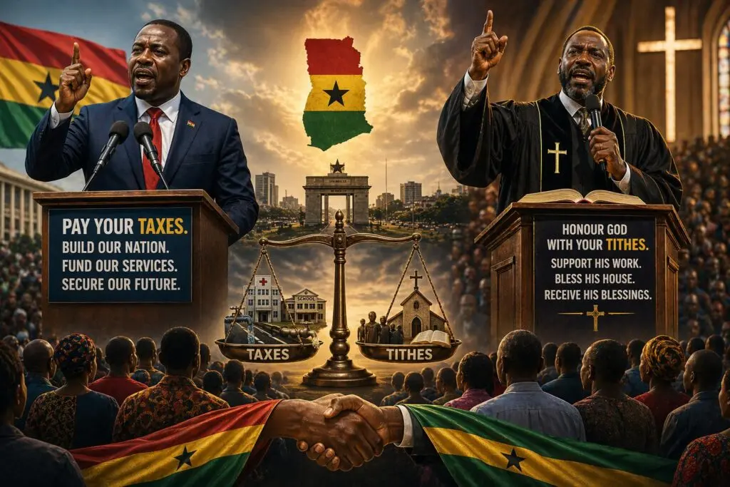 The Pastor and the Tithe, the Politician and the Tax