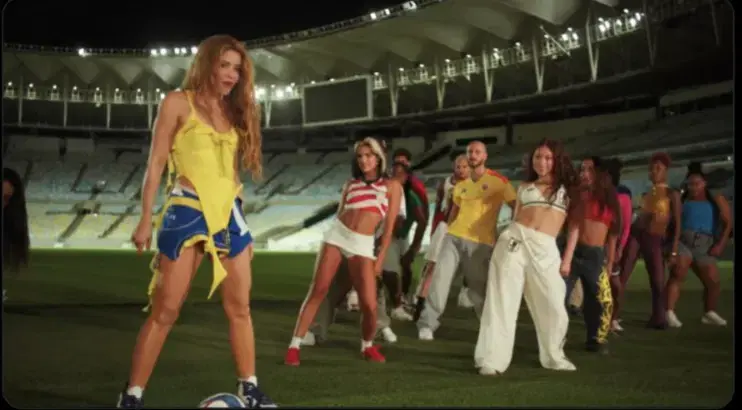 Shakira announces 2026 World Cup theme song featuring Burna Boy