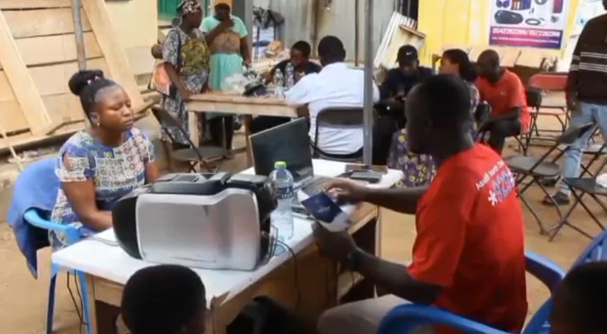 566 residents receive free NHIS registration at Nkaseim