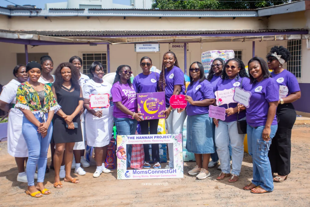 MomsConnectGH marks Mental Health Awareness Day and Mother’s Day with donation to Accra Psychiatric Hospital