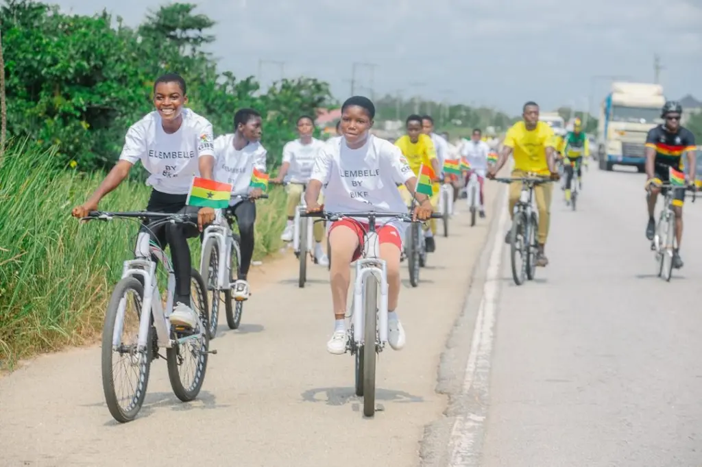 Ellembelle by Bike: Young women bridge education gaps with bicycles
