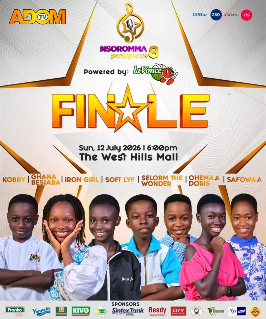 Who joins the legends?: Nsoromma Season 8 finale set for July 12 at West Hills Mall