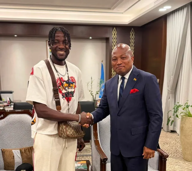 ‘We shall always adore you’ – Ablakwa tells Benjamin Asare during courtesy visit