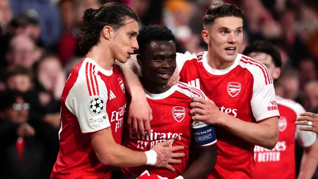 Arsenal reach first Champions League final in 20 years after Saka downs Atletico
