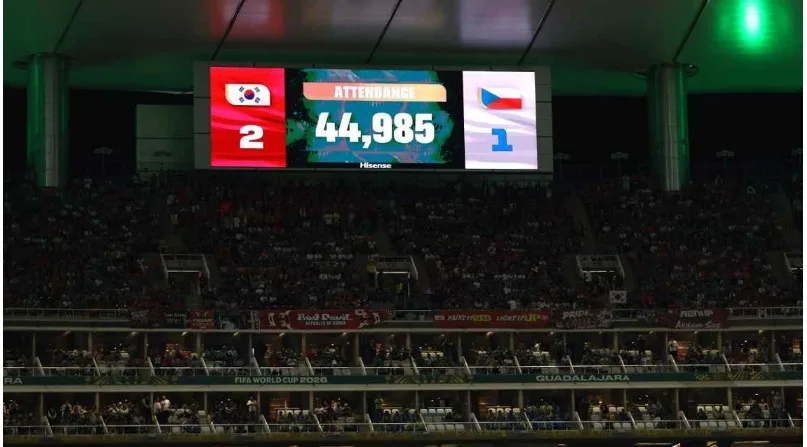 FIFA defends attendance figure amidst empty seats