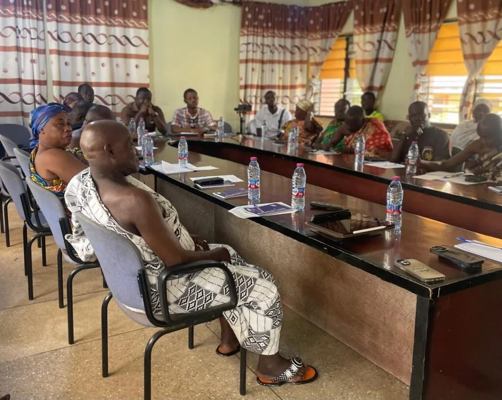 NDF sensitises chiefs on galamsey fight in Ahafo Ano South West