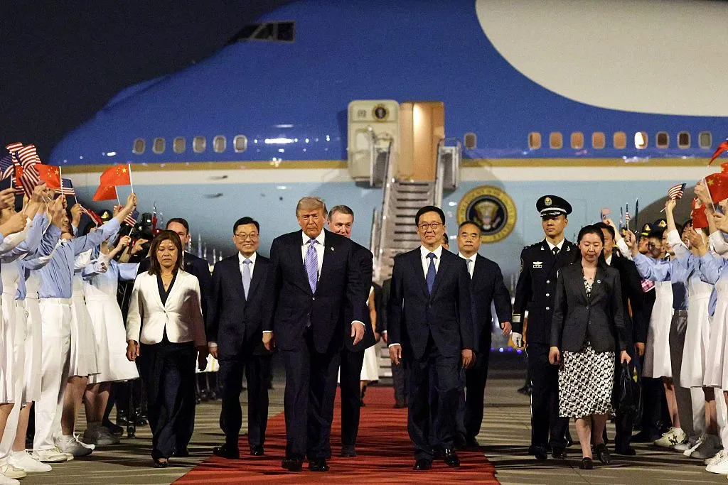 Trump arrives in China for high-stakes meeting with Xi Jinping