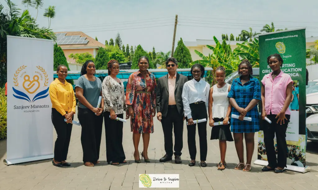 Drive to Inspire-Africa, Sanjeev Mansotra Foundation launch scholarship scheme support young women in tertiary education