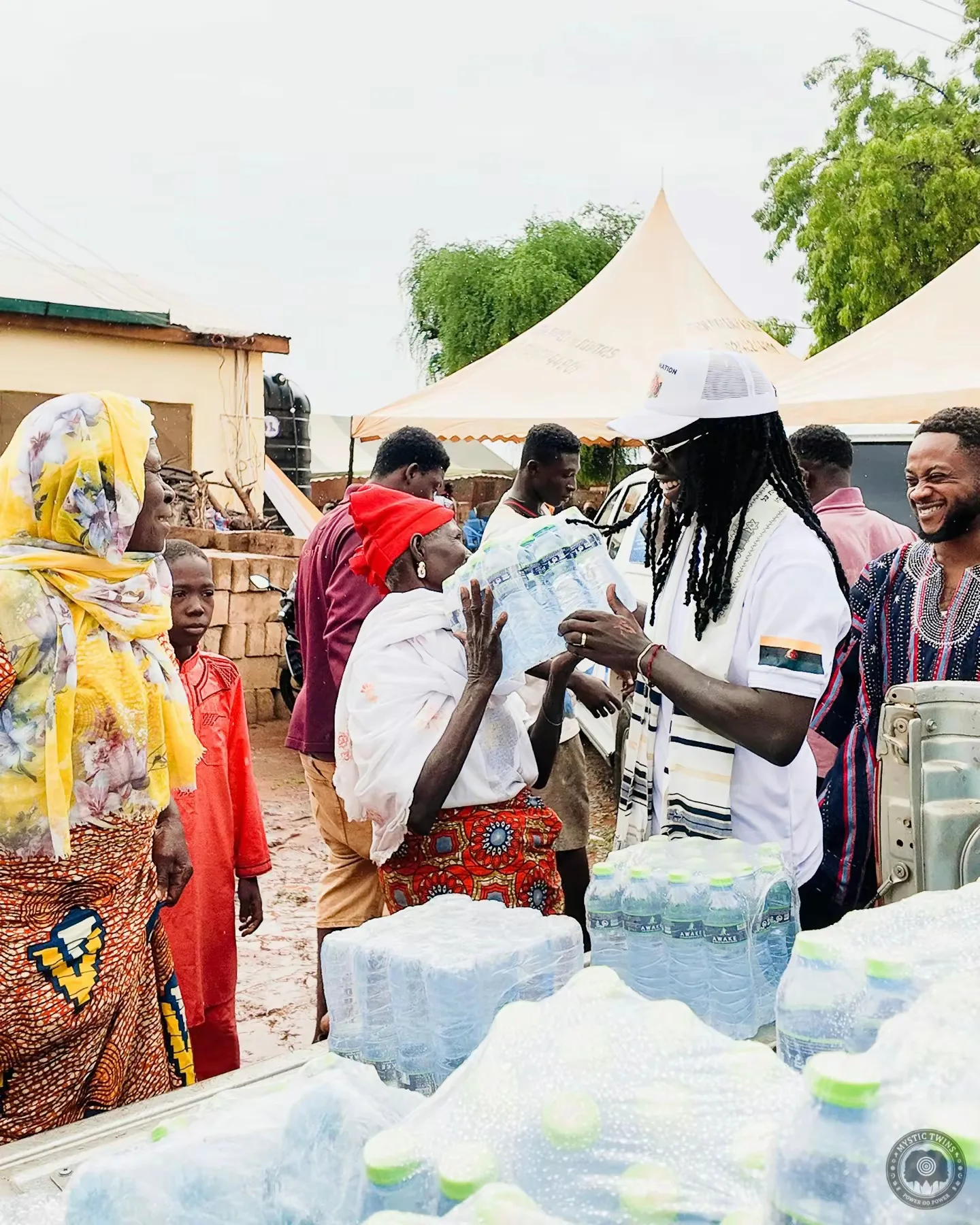 Mystic Twins Foundation donates to the Gambaga Witch Camp