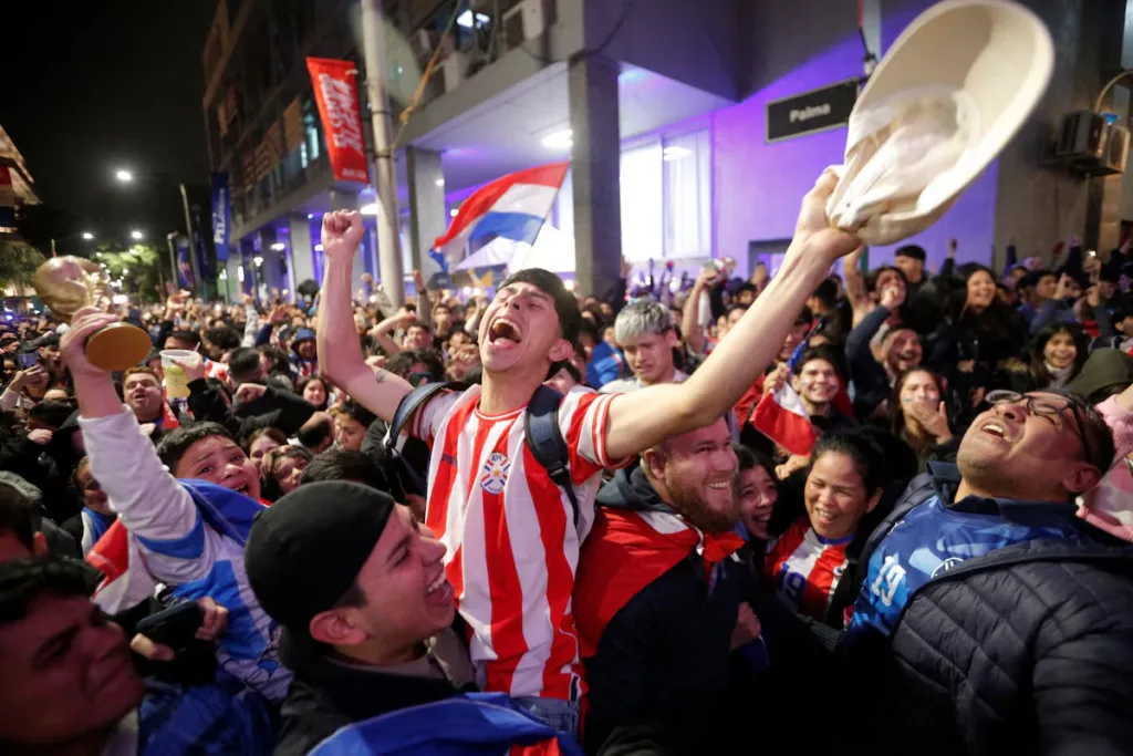 Paraguay declares national holiday after team shock Germany at World Cup