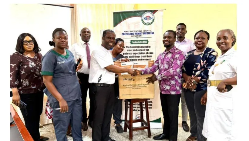 Korle Bu Polyclinic receives anti-bed sore mattresses to improve patient care