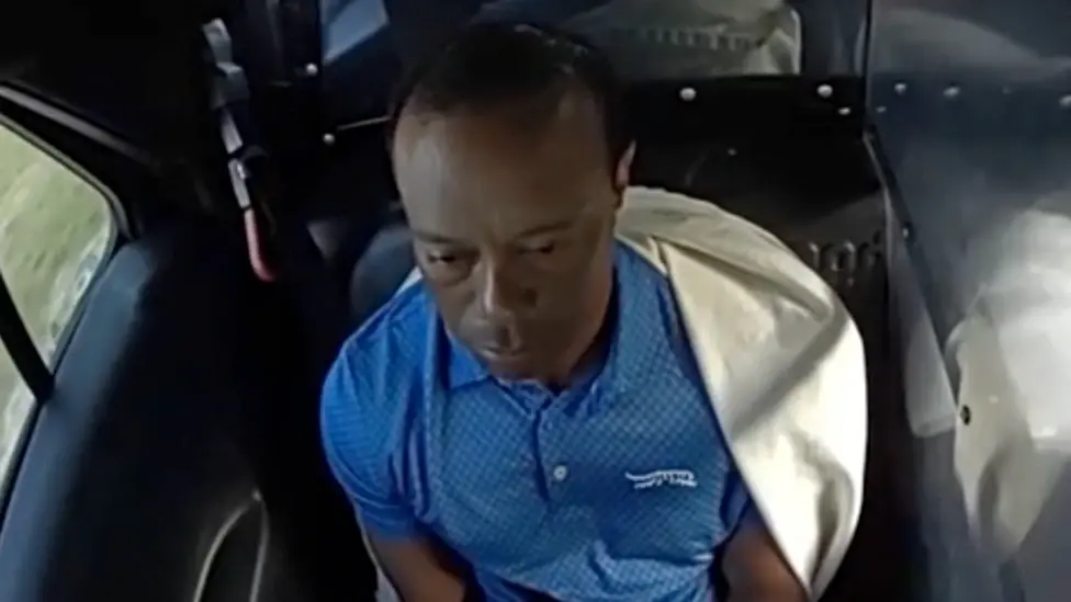 Tiger Woods crash bodycam footage released by police