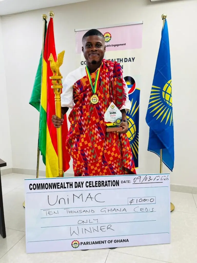 Titus Owusu Darko wins top honour at 2026 Commonwealth Parliamentary debate