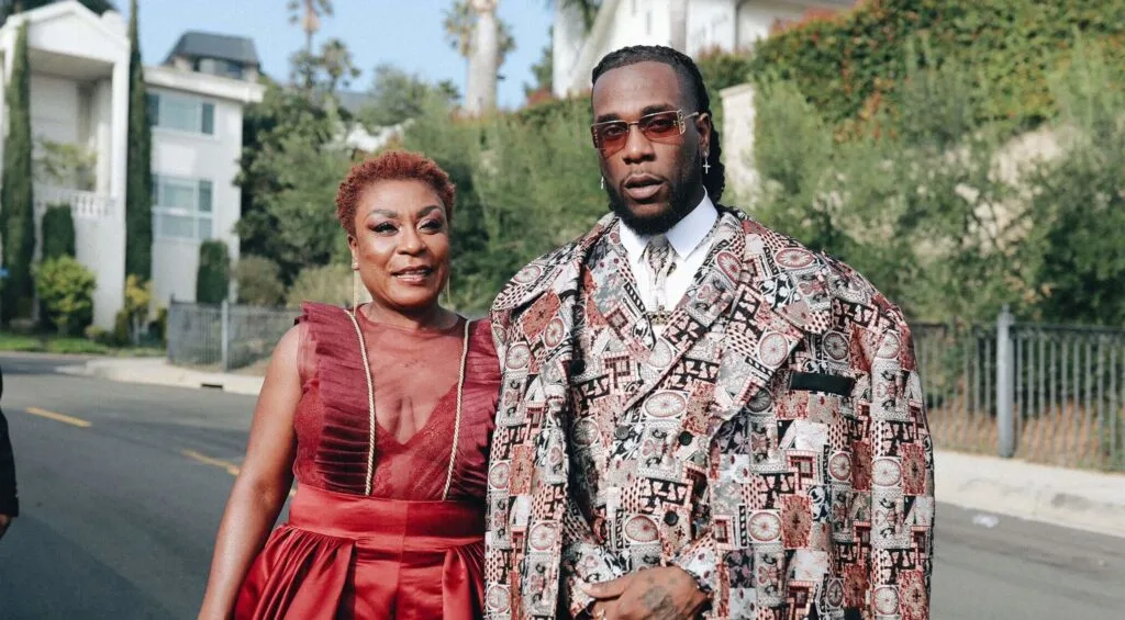 Burna Boy’s mum asks singer to get married, have children
