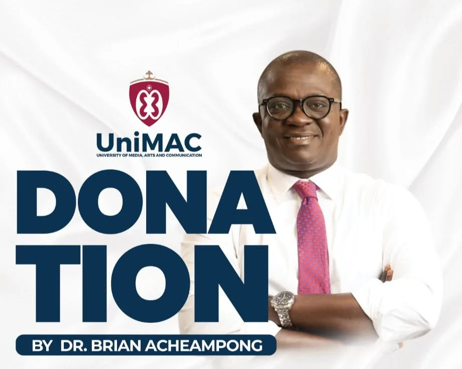 Bryan Acheampong to donate 50 computers to UniMAC students after AI lecture pledge