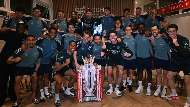 Arsenal crowned Premier League champions as Man City held at Bournemouth