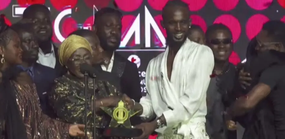 Black Sherif crowned Artiste of the Year again at 2027 TGMAs