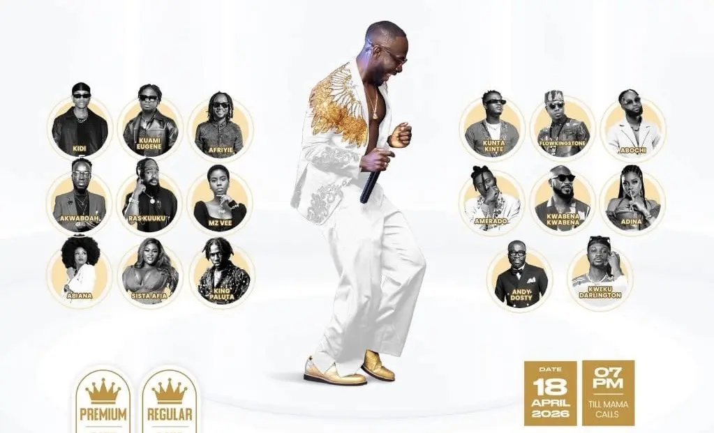 KiDi, Kuami Eugene, Adina, others billed for Okyeame Kwame’s 50th birthday celebration