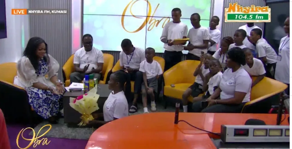 Up and Shine Foundation Academy honours Nhyira FM for transforming lives of children with disability