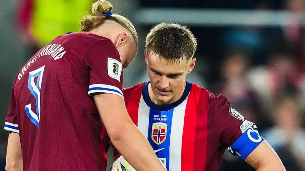 Haaland and Odegaard head Norway World Cup squad