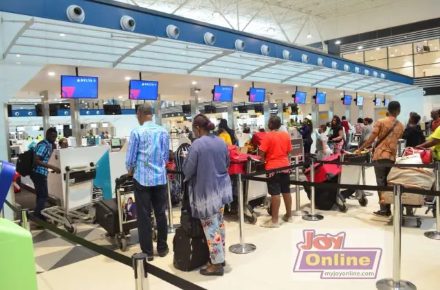 Airport tax revenue shrinks by GH₵400m, misses 2025 target by 20%