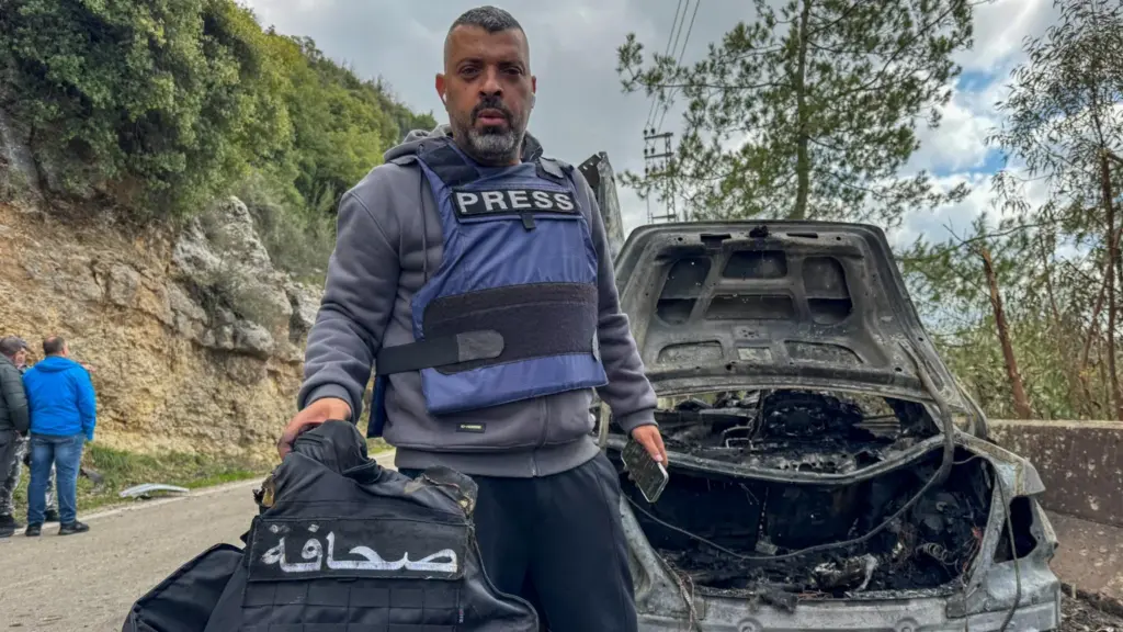 Three Lebanese journalists killed in Israeli strike, say broadcasters
