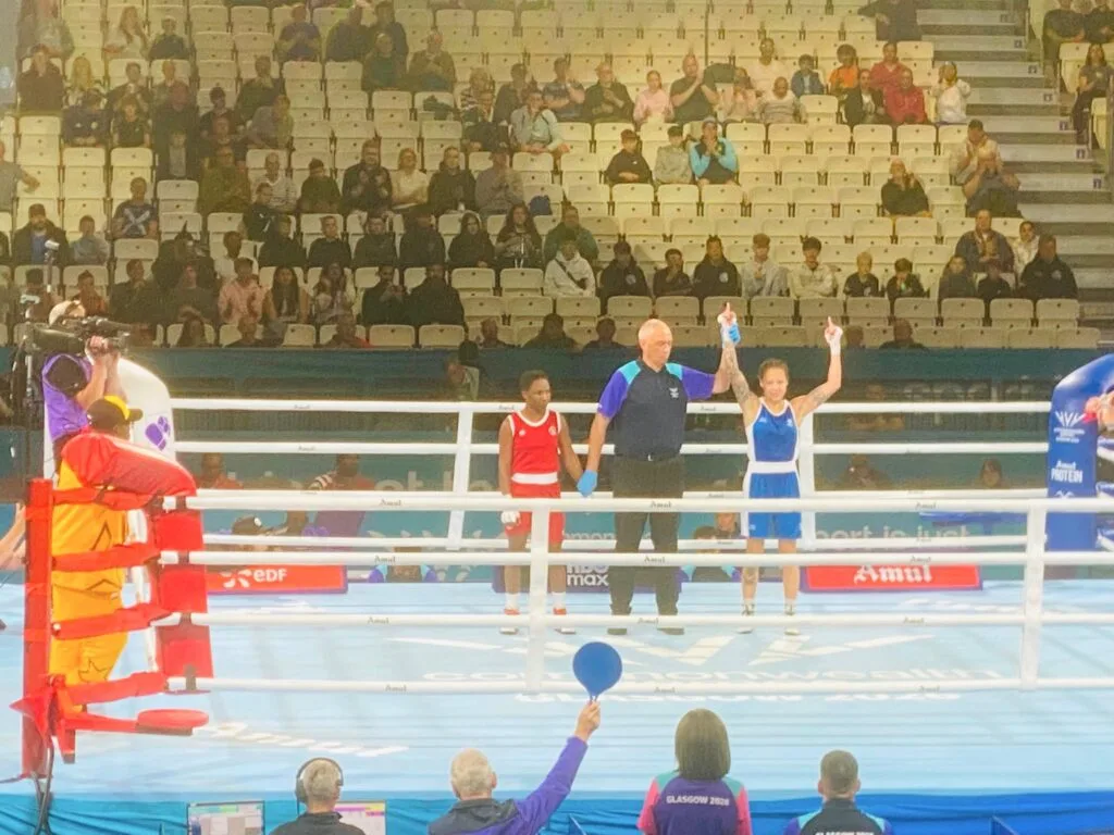 Glasgow 2026: Ramatu Quaye eliminated after round 16 Flyweight loss to Canada’s Wall Amber-Jane