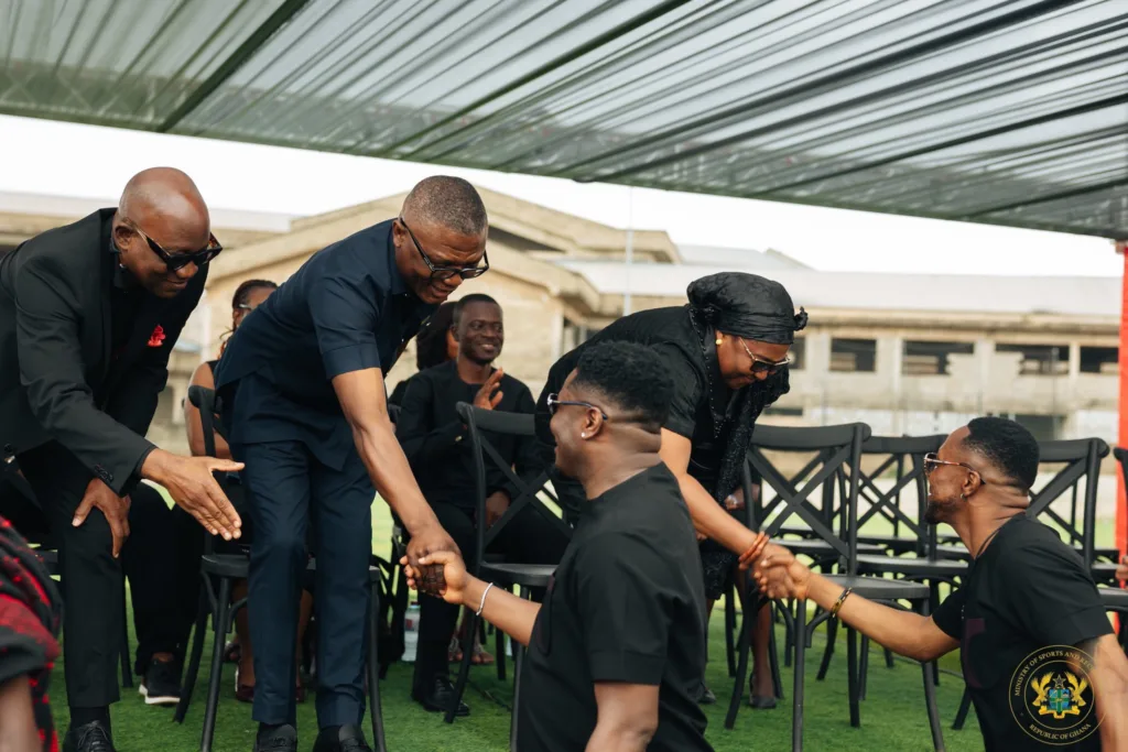 Sports Ministry condoles with Gyan family