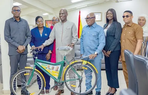 Showcasing industrial potential: TVET students locally assemble bicycle
