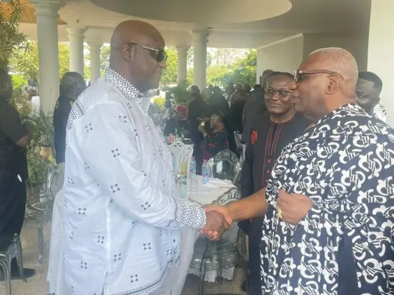Paul Afoko engages fellow NPP national executive aspirants in Jamasi