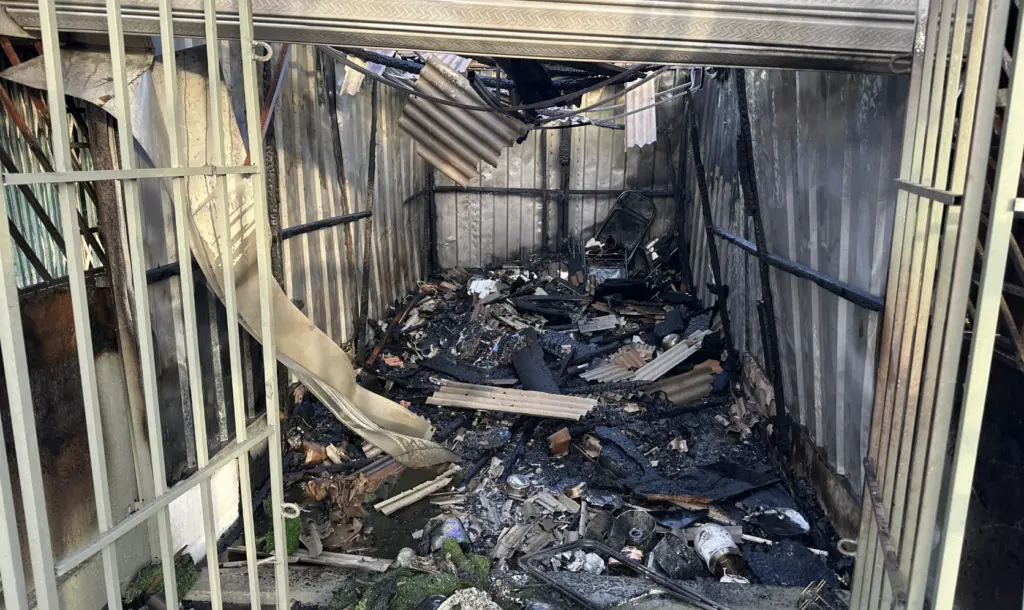 Fire ravages shops at Sakumono; eight structures affected