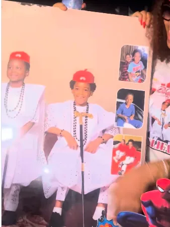 Regina Daniels celebrates sons’ birthdays with charity despite family separation