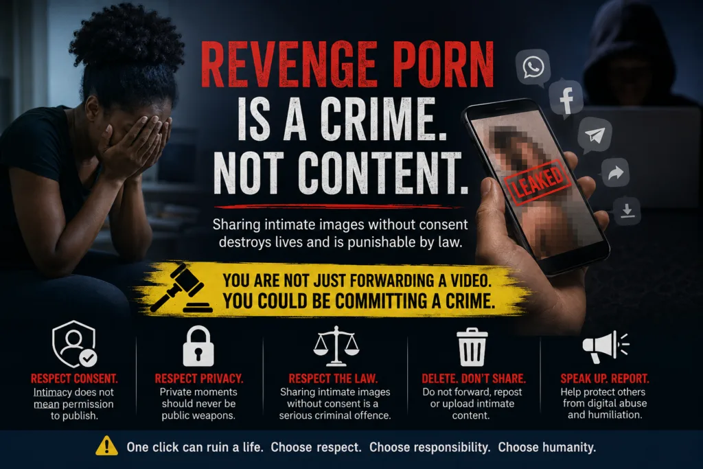 Beware of Revenge Porn in Ghana: When private moments become public weapons