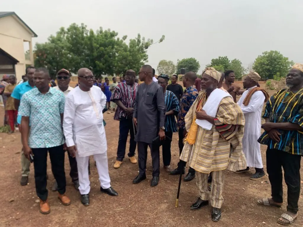 Lawra MP cuts sod for GH₵11m multipurpose dining hall construction at Birifoh SHS
