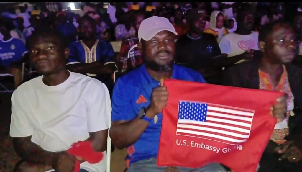 US Embassy hosts Black Stars watch party in Tamale to strengthen community engagement
