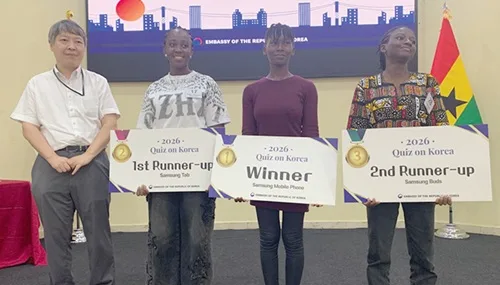 University of Ghana student wins Quiz on Korea