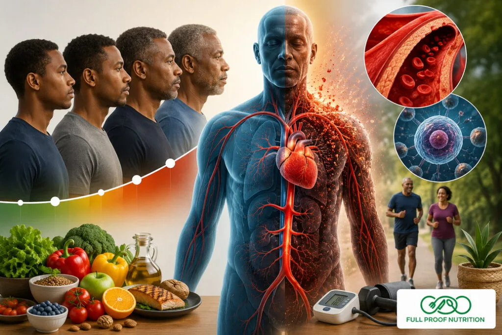 The age when the body starts ageing faster