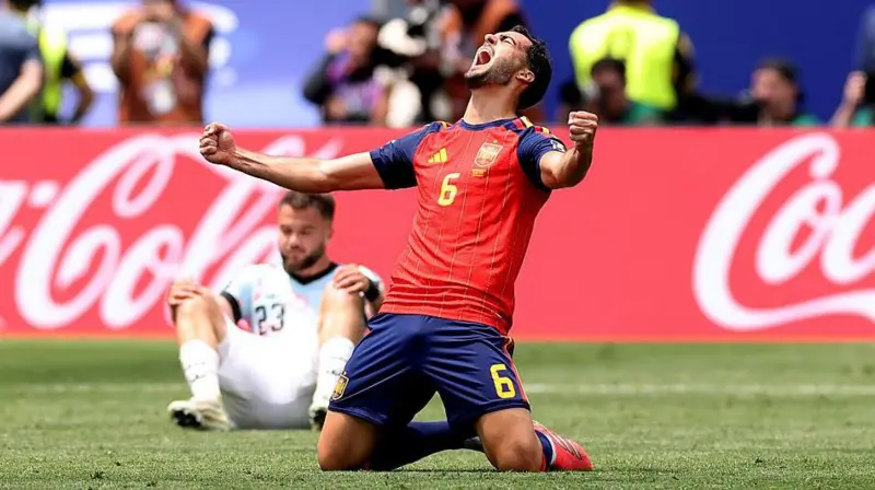 Mikel Merino’s late winner against Belgium sends Spain into the semi-finals of the World Cup
