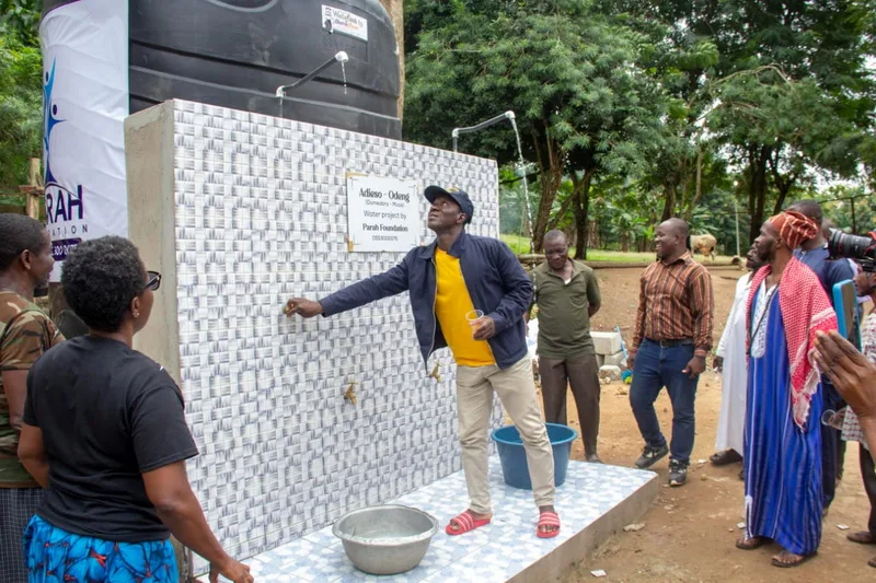 Parah Foundation commissions GH¢60,000 water project for over 300 families in Adeiso-Domeabra