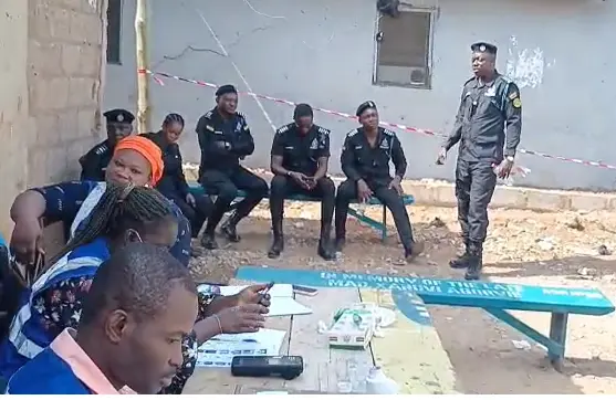 Heightened security measures at Yesi Yesi polling stations with body cameras implemented