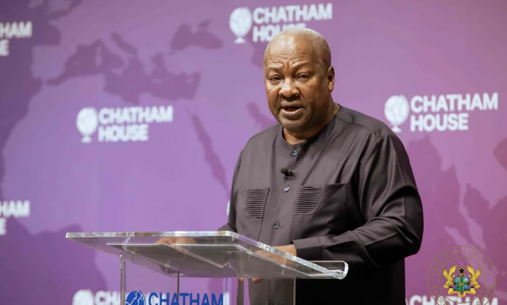 Mahama unveils UK support for AI, healthcare and environmental projects
