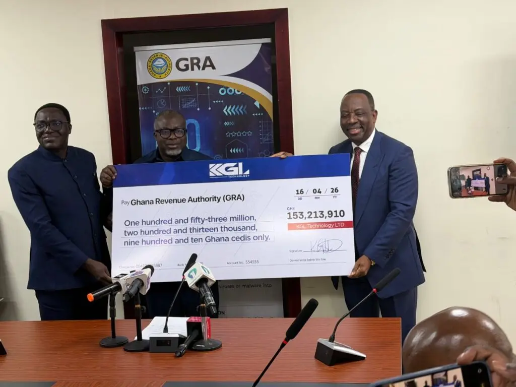 KGL group reaffirms commitment to tax compliance with GHS 153 Million contribution to GRA
