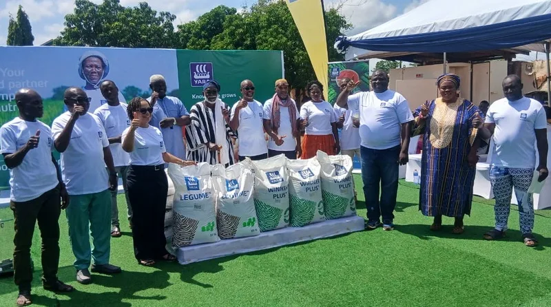 Yara Ghana introduces two crop-Specific fertiliser solutions to improve farmers’ yields