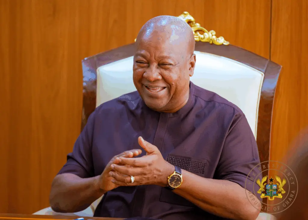 Mahama shares photo of adorable newborn granddaughter