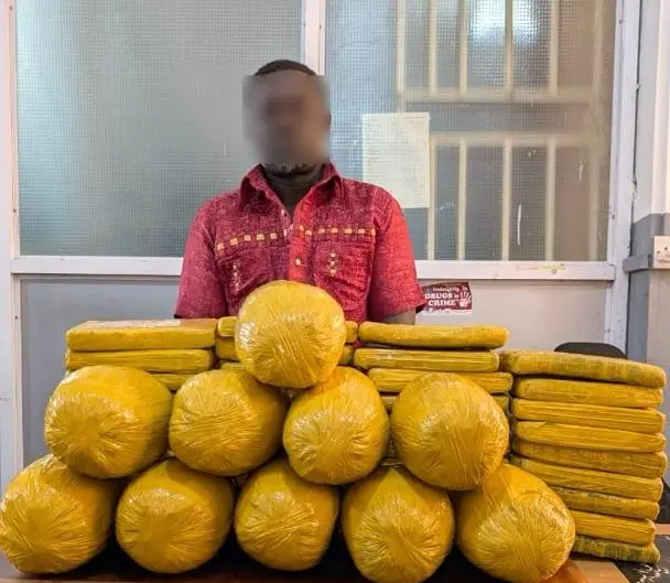Police arrest man for illegal drug peddling at Pankrono
