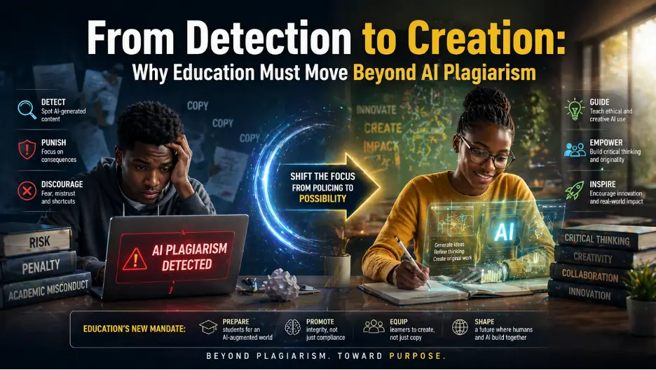 From detection to creation: Why education must move beyond AI plagiarism