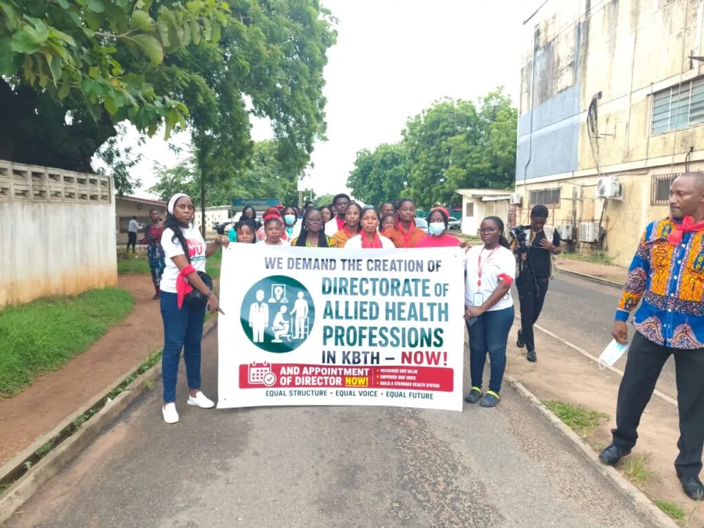 MELPWU demands immediate reinstatement of Korle Bu lab head amid ongoing dispute