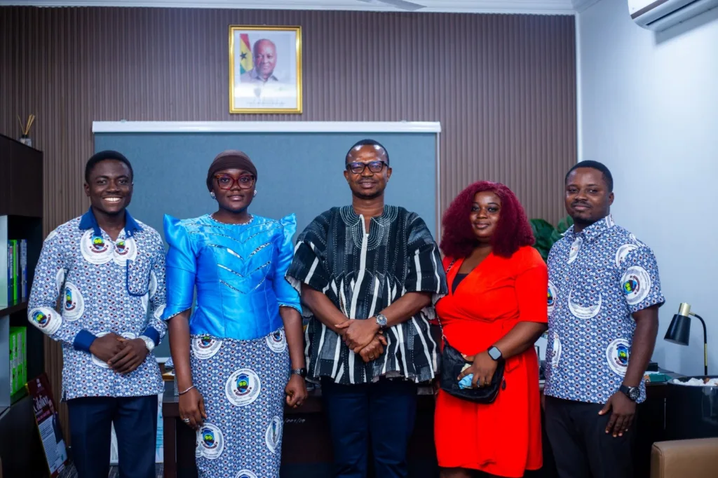 UENR Alumni Association pays courtesy call on NEIP CEO Eric Adjei